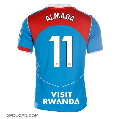 Zenski Nogometni Dres Atletico Madrid Thiago Almada #11 Rezervni 2025-26 Kratak Rukav Zenski Nogometni Dres Atletico Madrid Thiago Almada #11 Rezervni 2025-26 Kratak Rukav